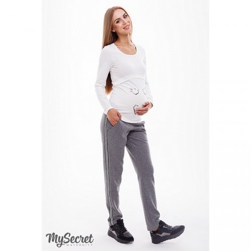 Модные брюки для беременных Юла мама, DOMINICA TR-38.032