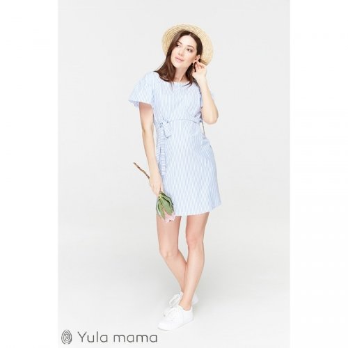 Платье мини для беременных и кормящих мам Юла мама