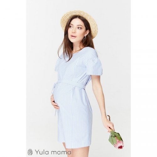 Платье мини для беременных и кормящих мам Юла мама