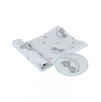 Непромокаемая пеленка для детей Руно Мишка на луне 50х70 см МЖ5070