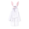 Махровый халат для детей Sasha Bunny 7 - 10 лет Махра Белый 4406