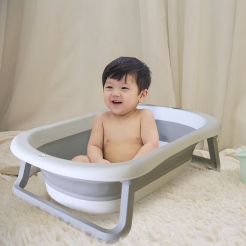 Складная ванночка детская Babyhood Comfort Серый BH-326GW